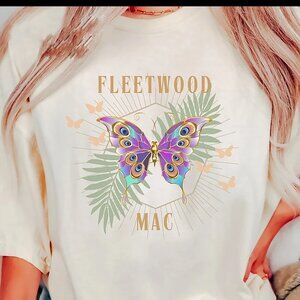 Fleetwood Mac Shirt Stevie Nicks Shirt Fleetwood Mac Flower Shirt 83